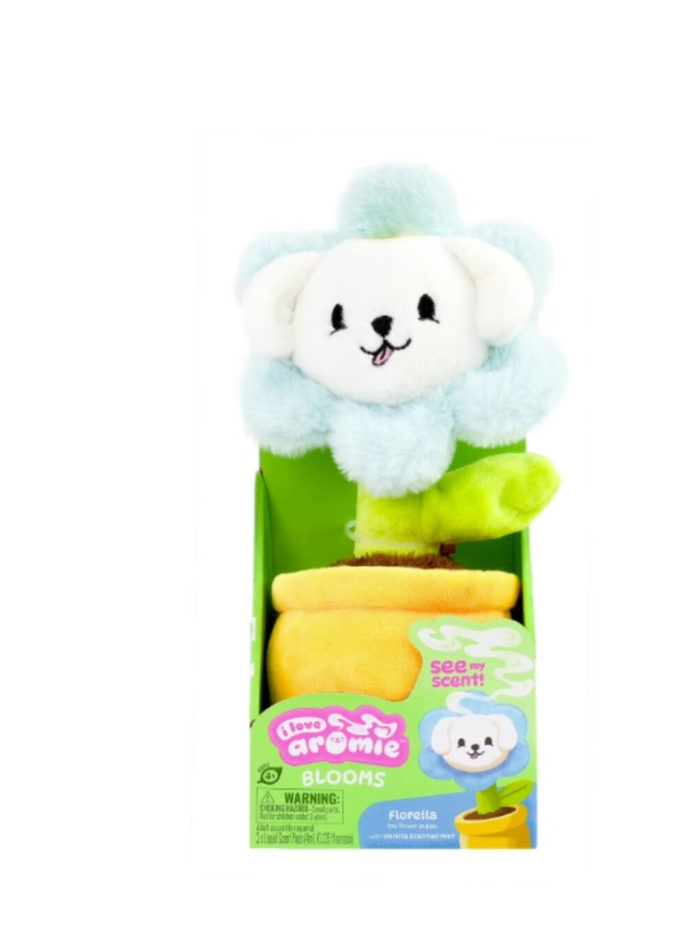 ToyMonster i love aromie Florella Vanilla Scented Flower Plush Mist Toy